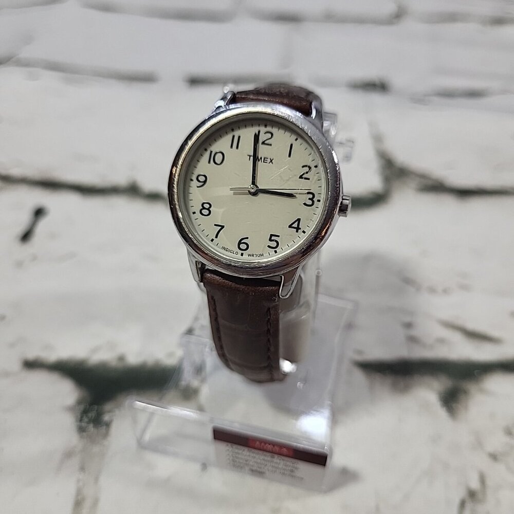 Timex Women's‎ Easy Reader 30mm Watch Leather Strap New